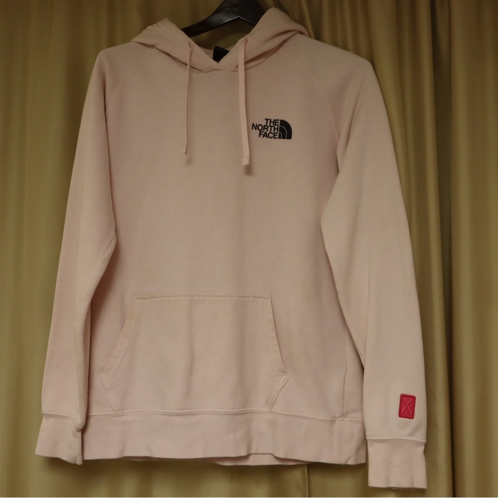 Light pink The North Face hoodie